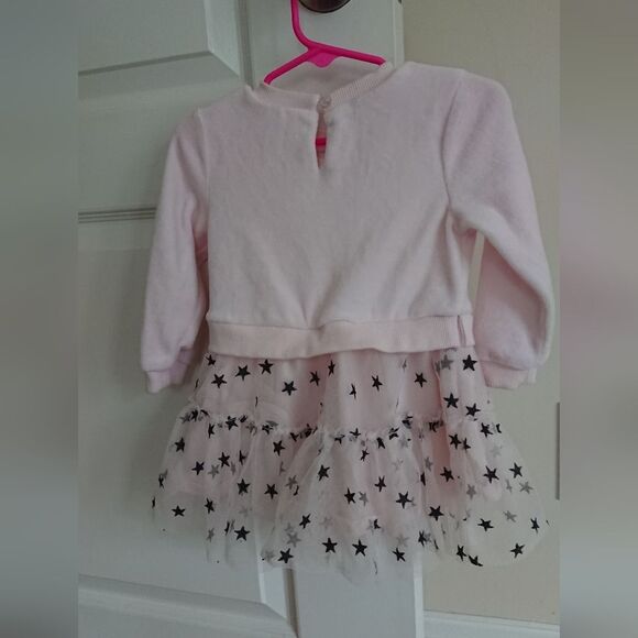 Juicy Couture light pink Little Girl's Logo Dress size 18M - Picture 4 of 10